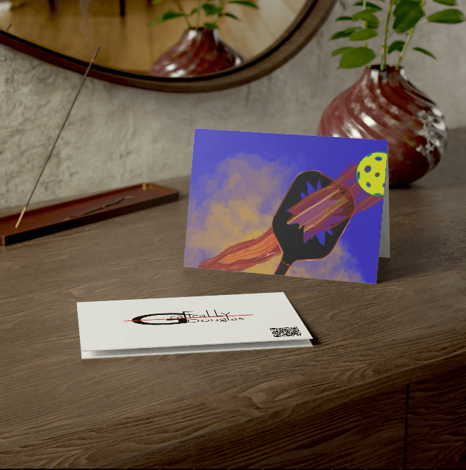 Hard Drive greeting card by Stephen Douglas