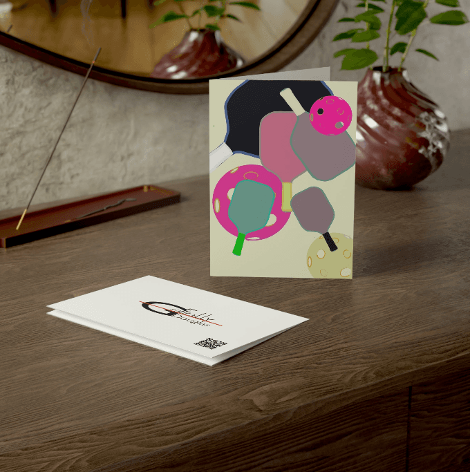 Paddles Up greeting card by Stephen Douglas