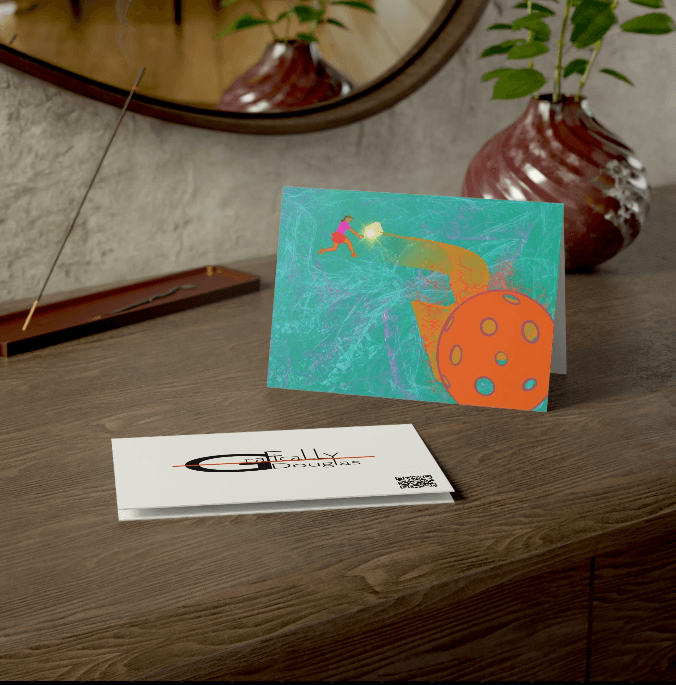 Smash greeting card by Stephen Douglas