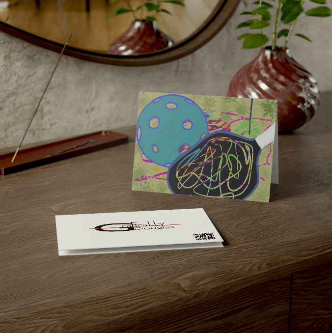 Top Gear greeting card by Stephen Douglas