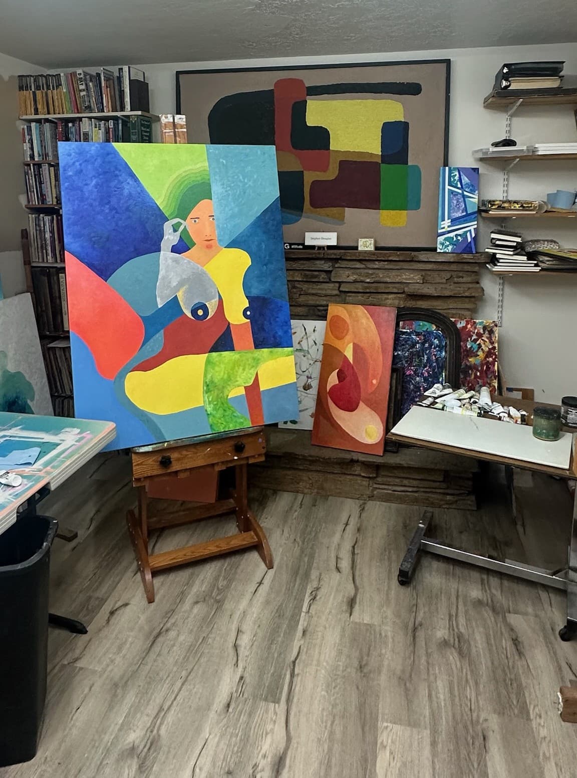 Stephen Douglas studio overview